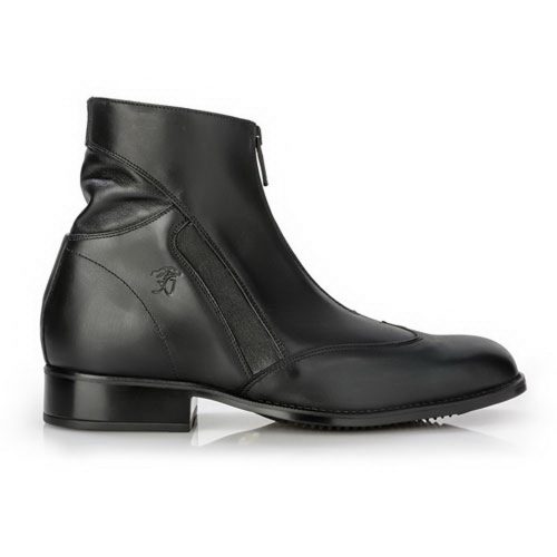 Shoes Sergio Grasso Como front zipper 38 black