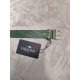 Belt Equiline Lorenz leather 90 cm green