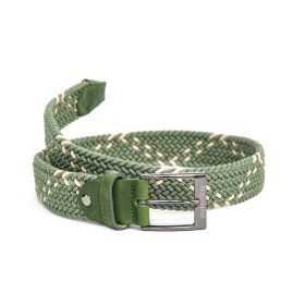 Belt Equiline Kiko elastic 90 cm green