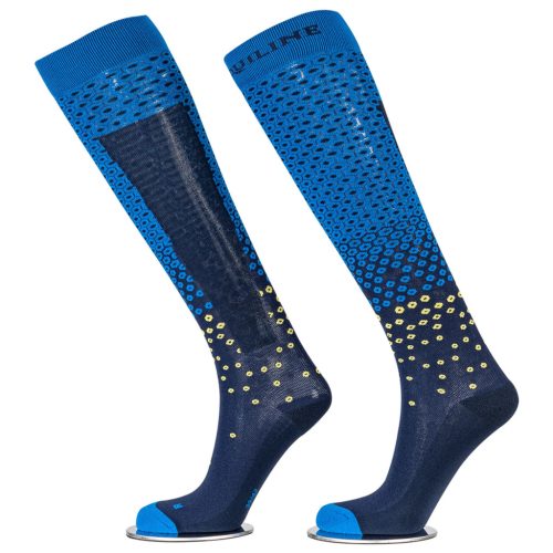 Socks 43/46 cobalt blue Equiline unisex T11281